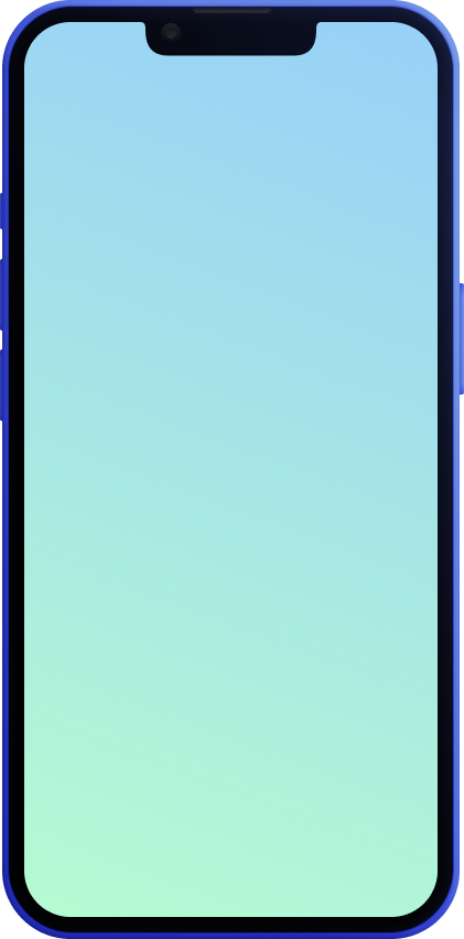 iPhone-Mockup mit dem Screenshot einer Praxis-Website